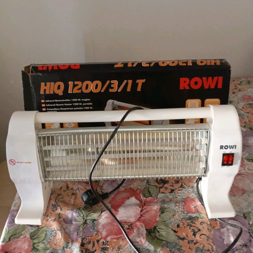 Electric foot heater used