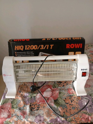 Electric foot heater used
