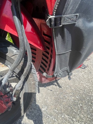 Honda SH 300i 2008 μεταχειρισμένο, κόκκινο σκούτερ 300 cc