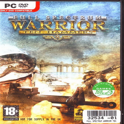 Full Spectrum Warrior PC game used