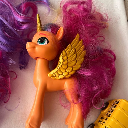 Various toys for girls used