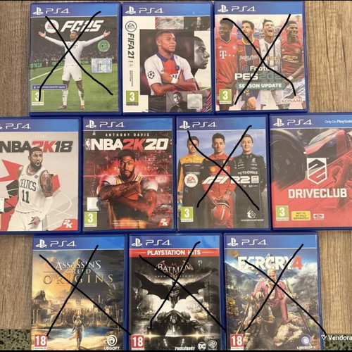 PS4-PS5 game bundle like new