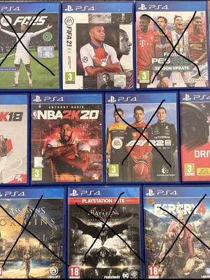 PS4-PS5 game bundle like new