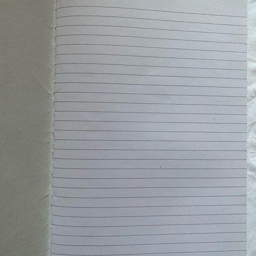 Marble notebook white with lines new