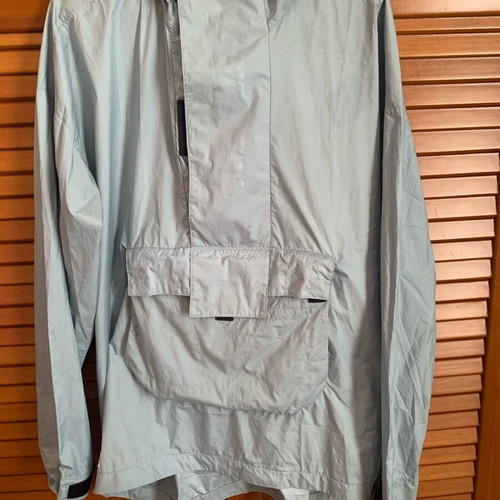 Adidas windbreaker jacket like new, gray and turquoise
