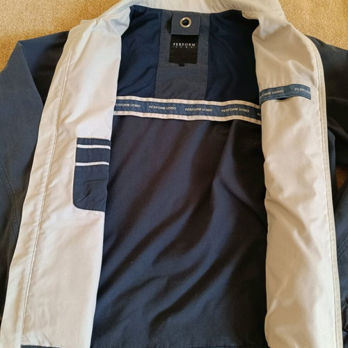 Men's Harrington Jacket blue, like new, size M
