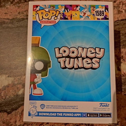 Funko POP! Looney Tunes Marvin the Martian #1589 vinyl figure SDCC 2024 Exclusive