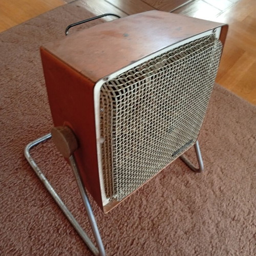 Vintage Phillips HK4200 fan heater used, 50s-60s