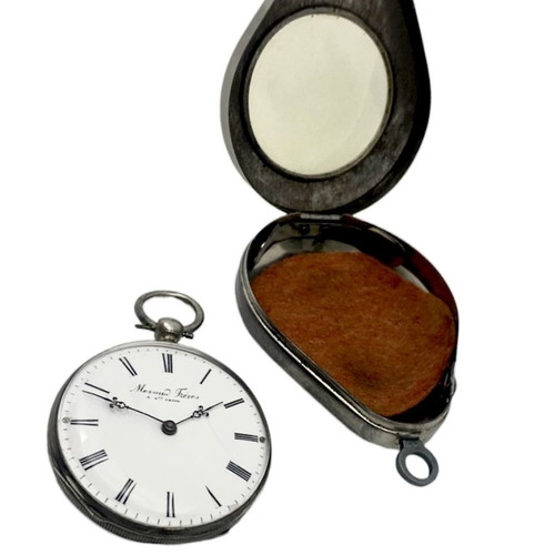 Mermod Freres Antique 1850 Pocket Watch Handmade, Rare