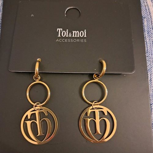 Toi & Moi earrings new, made of steel