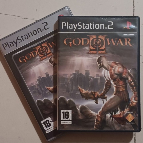 God of War II case and manual only used for PlayStation 2