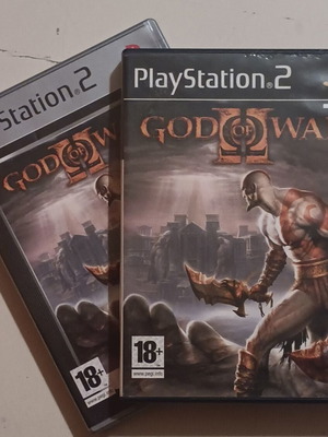 God of War II case and manual only used for PlayStation 2