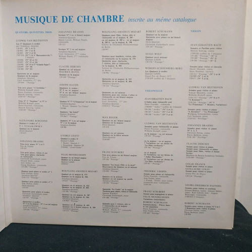 Schubert Quatuor La jeune et la mort 33 RPM vinyl record like new, classical