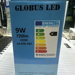 Globus LED 9W E27 light bulb