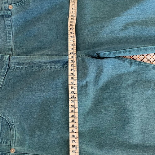 Set of elastic denim pants like new, sizes M and L