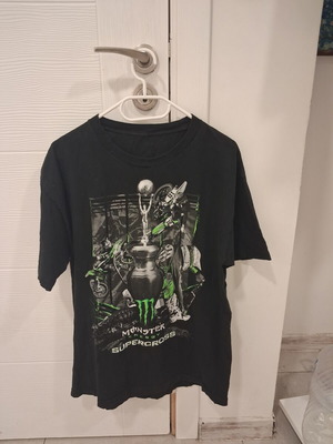 Monster Energy Supercross Championship AOP Double Sided Graphic Shirt like new, size L