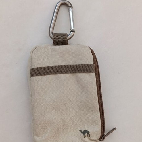 Camel Active wallet case like new, beige and brown