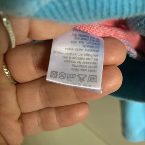 Lacoste jacket used, size S, blue