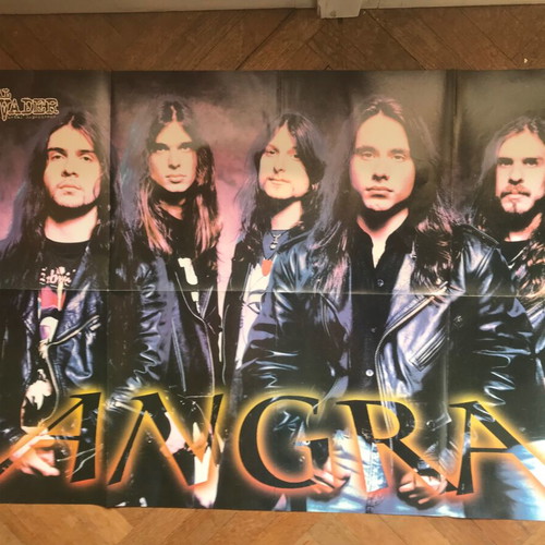 Angra Sanvoisen poster from Metal Invader like new, large