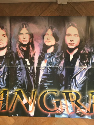 Angra Sanvoisen poster from Metal Invader like new, large