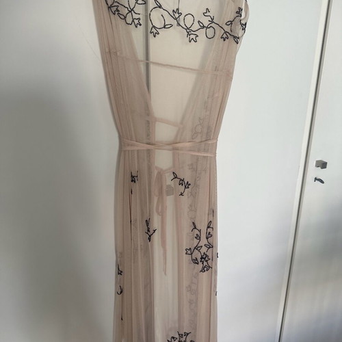 Zara dress transparent with black -  15,00 - Vendora.cy