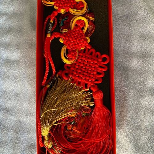 Taiwanese resin wall hangings set of three, new
