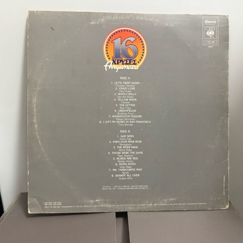 Vinyl record used 16 Golden Hits
