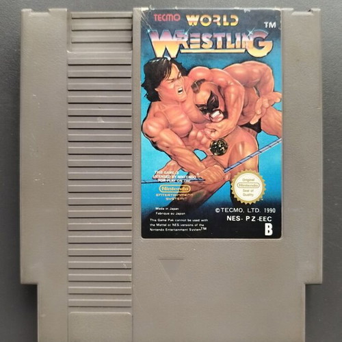 Nintendo NES World Wrestling game