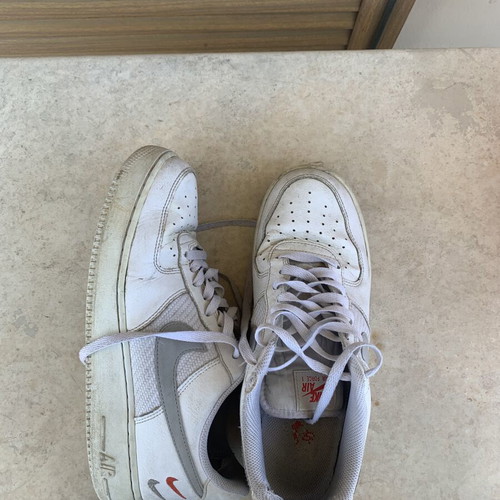 Nike Air Force 1 White Sneakers size 43 used
