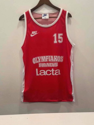 Ολυμπιακός basket 1997 ρεπλίκα καινούργιο μέγεθος Large