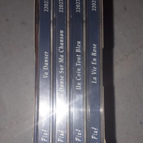 Edith Piaff 4CD box like new