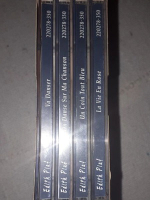 Edith Piaff 4CD box like new