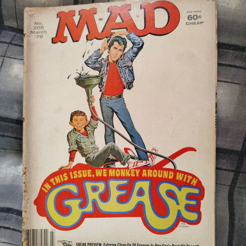Mad Magazine Vintage Grease 205 used