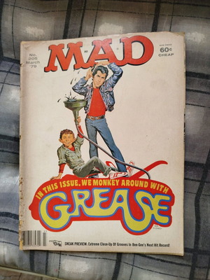 Mad Magazine Vintage Grease 205 used