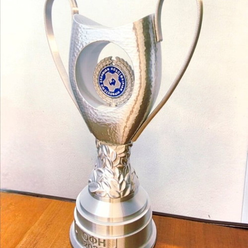 Greek Football Cup OFI 2026 new official silver replica