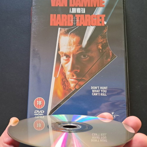 Hard Target DVD like new with English audio and subtitles