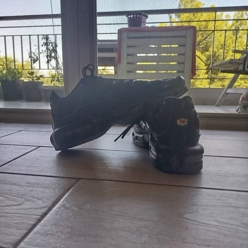 Nike TN casual shoes, size 47, black
