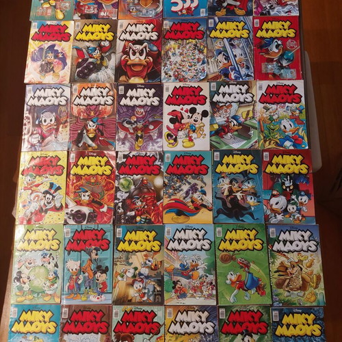Miky Maous comic magazines, 171 issues, various editions