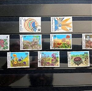 1989 Σφραγισμένα Γραμματόσημα 2 Πλήρεις Σειρές