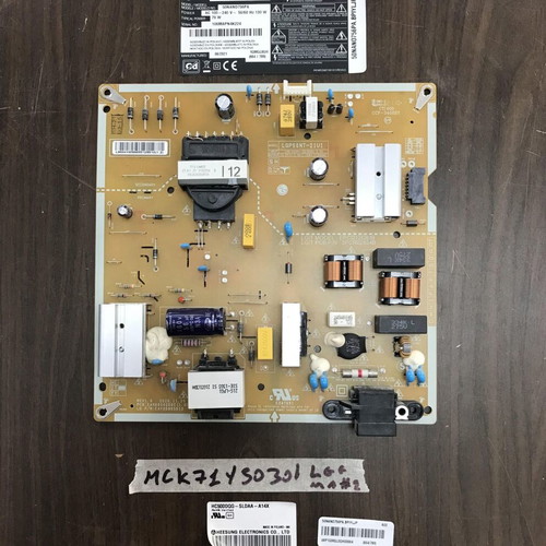 Power supply for LG 50NAN0756PA used (EAX69502002)