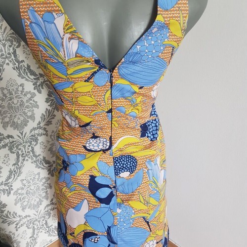 Zara summer dress like new, size S 36, colorful