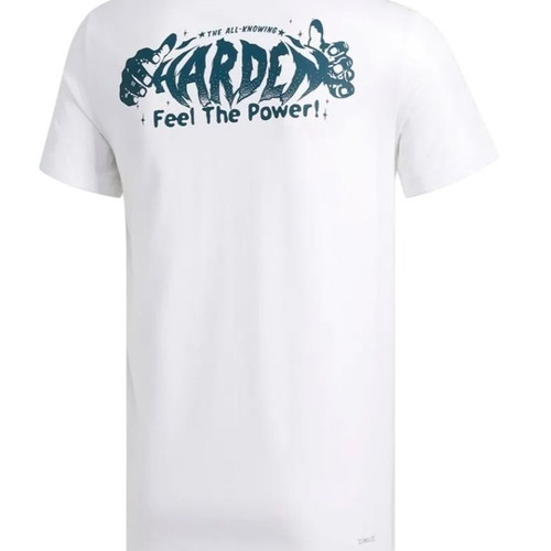 Adidas HRDN SWAG T-shirt Medium, white, James Harden collection
