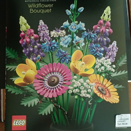 Lego Botanicals Pretty Pink Flower Bouquet new