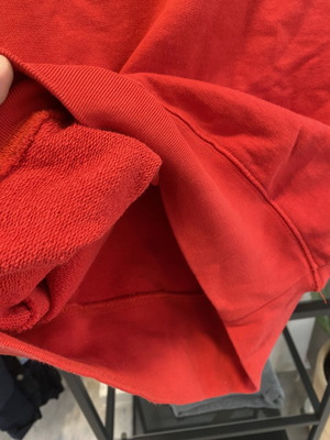 Zara red sweatshirt size S