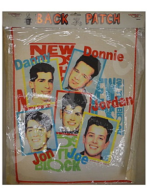 Back patch New Kids On The Block καινούργιο