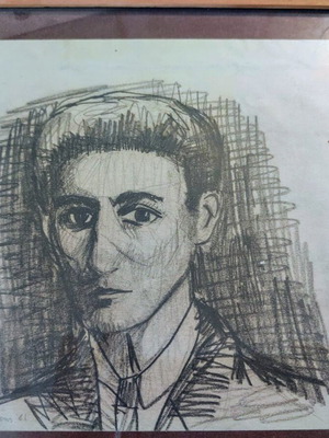 Alexander Isaris Drawing 1961 like new