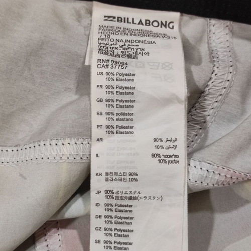 Billabong Tribong Pro Recycler boardshorts men's size 36 like new, black