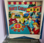 Φλίπερ Monte Carlo της Bally Manufacturing Company 1964 μεταχειρισμένο, εκτός λειτουργίας