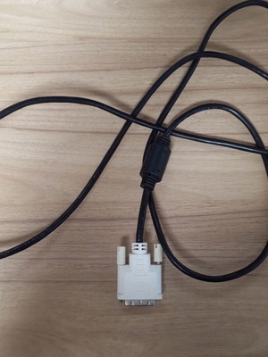 VGA male to VGA male cable 2m used Hotron E246588