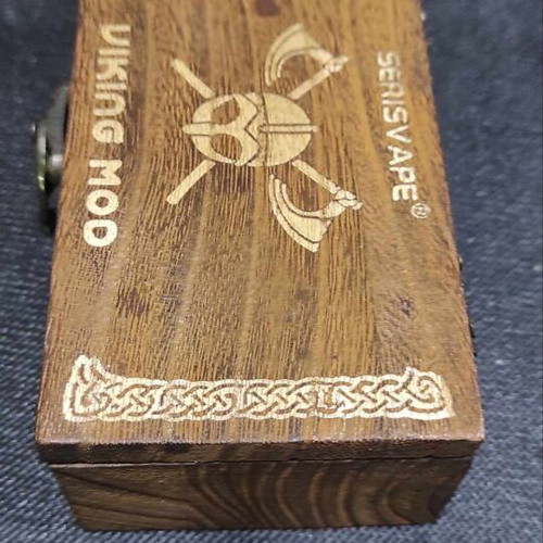 Viking Mechanical Mod by Serisvape like new, full black